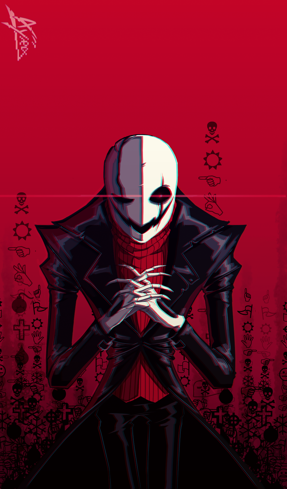 Underfell Gaster By Ayraa On Deviantart Underfell Gaster By Ayraa On Deviantart