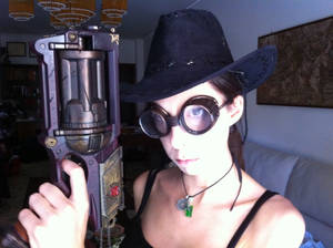 Steampunk Brass Goggles