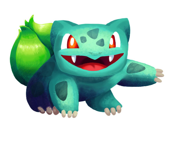 001 - Shiny Bulbasaur — Weasyl