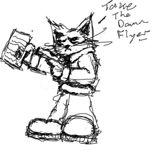 Disgruntled Kat. by Mazaleer on DeviantArt