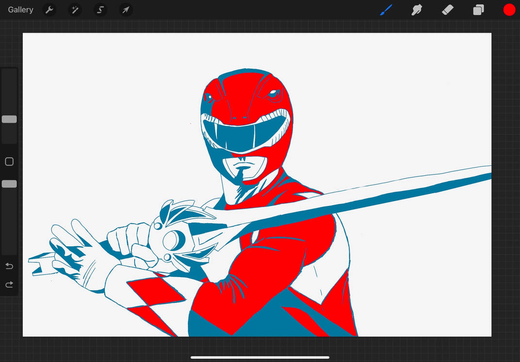 Red Ranter Layout Red Ranger!!! by seanartbox on DeviantArt