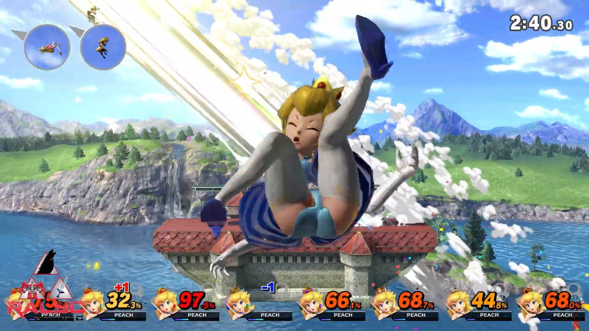 SSBU Mods: Heroes Reward Peach Screen KO 1 (3) by JoseARTeph on DeviantArt
