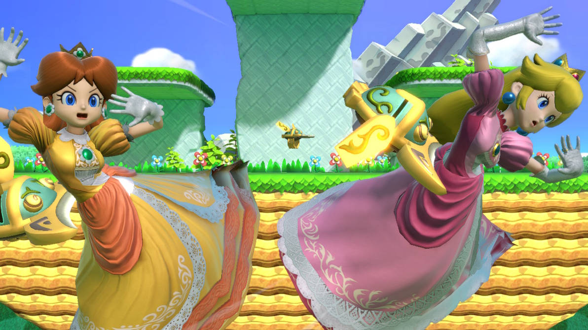 Princess Peach and Princess Daisy Screen KO's (6) by JoseARTeph on ...