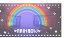 F2U Glowing Rainbow Stamp