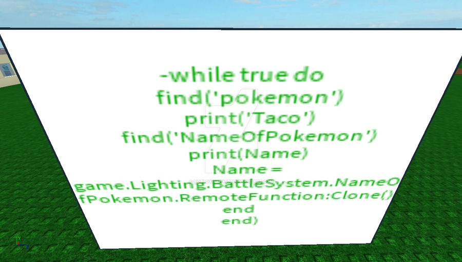 Pokemon Progress Scripting pokemon naming ability by RobloxMan4537 on ...
