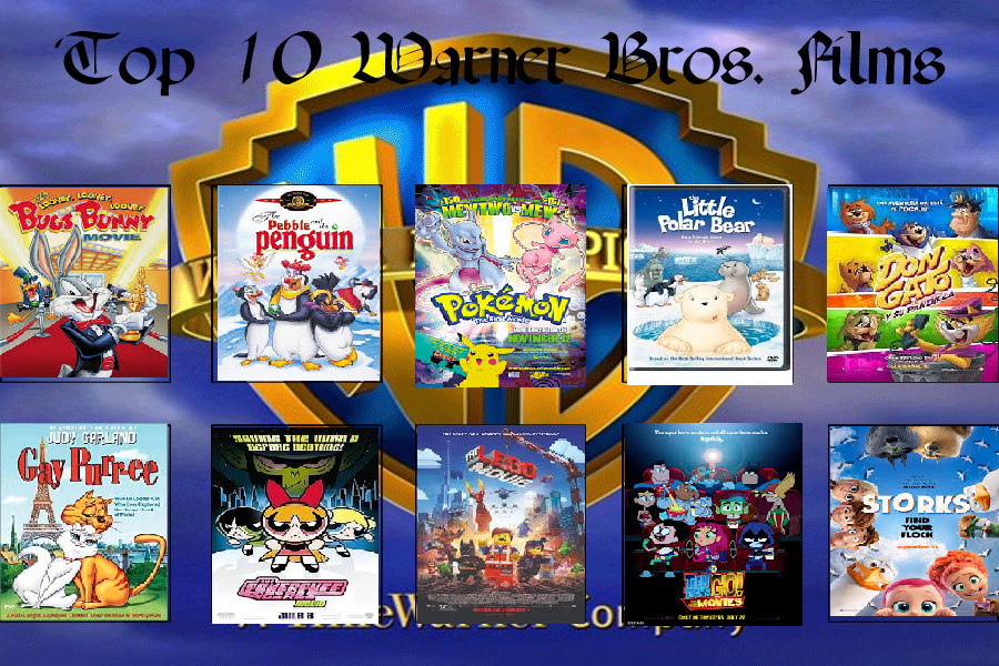 my top 10 favorite warner brothers films by cartoonstarreviews on