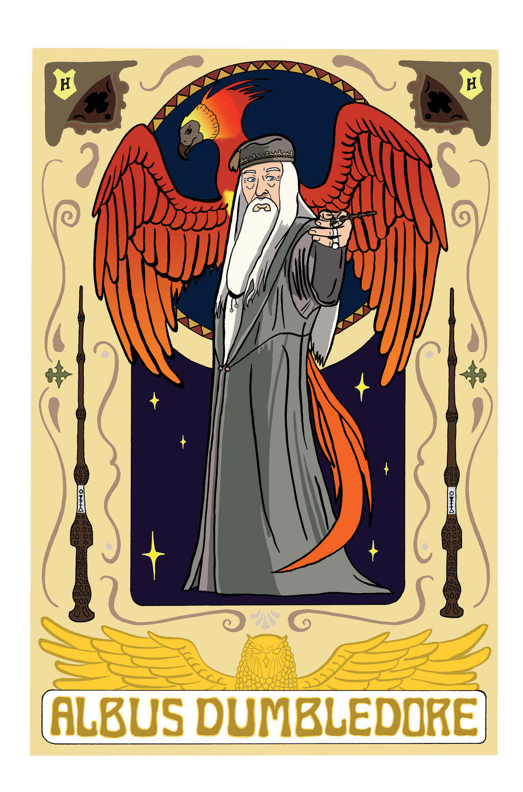 Albus Dumbledore By Zandercartoon On DeviantArt