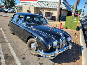 Jaguar sedan from the 1950's (1)