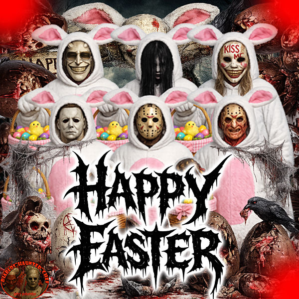 Easter Happy Horror Profile Wallpaper by HauntedChef on DeviantArt