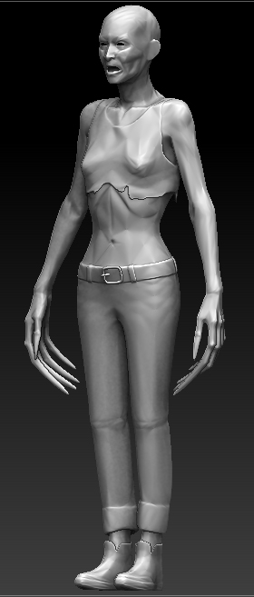 Zombie Zbrush