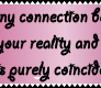 Your Reality