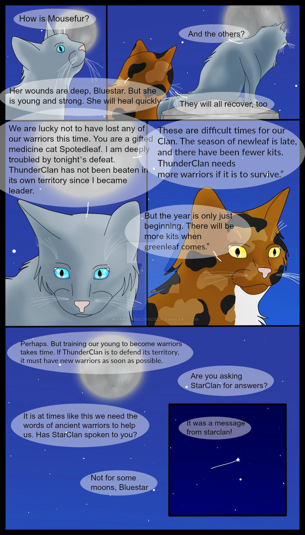 Warrior Cats - Warriors: Into The Wild Credit of art goes
