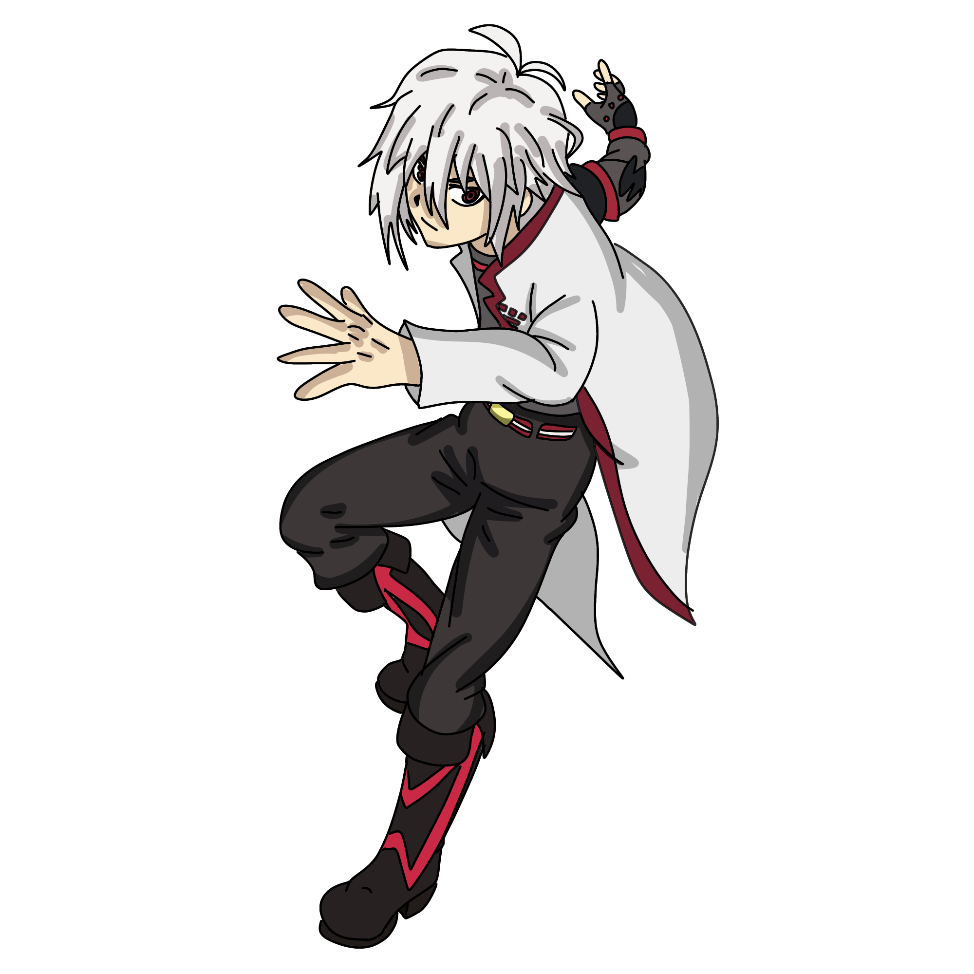 Shu Kurenai Official UC Design 3 by PokebeyFlameGod on DeviantArt