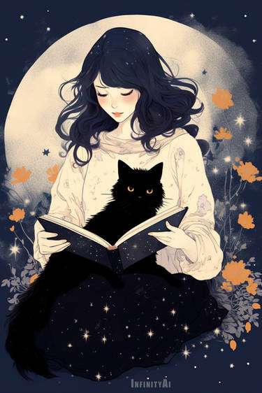 Fairy tale for a black cat