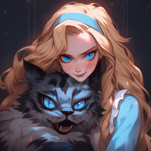 Alice and Chesire