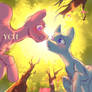 Valentine's day pony YCH