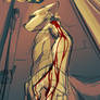 Bleeding in the shower