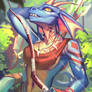 lizard warrior commission