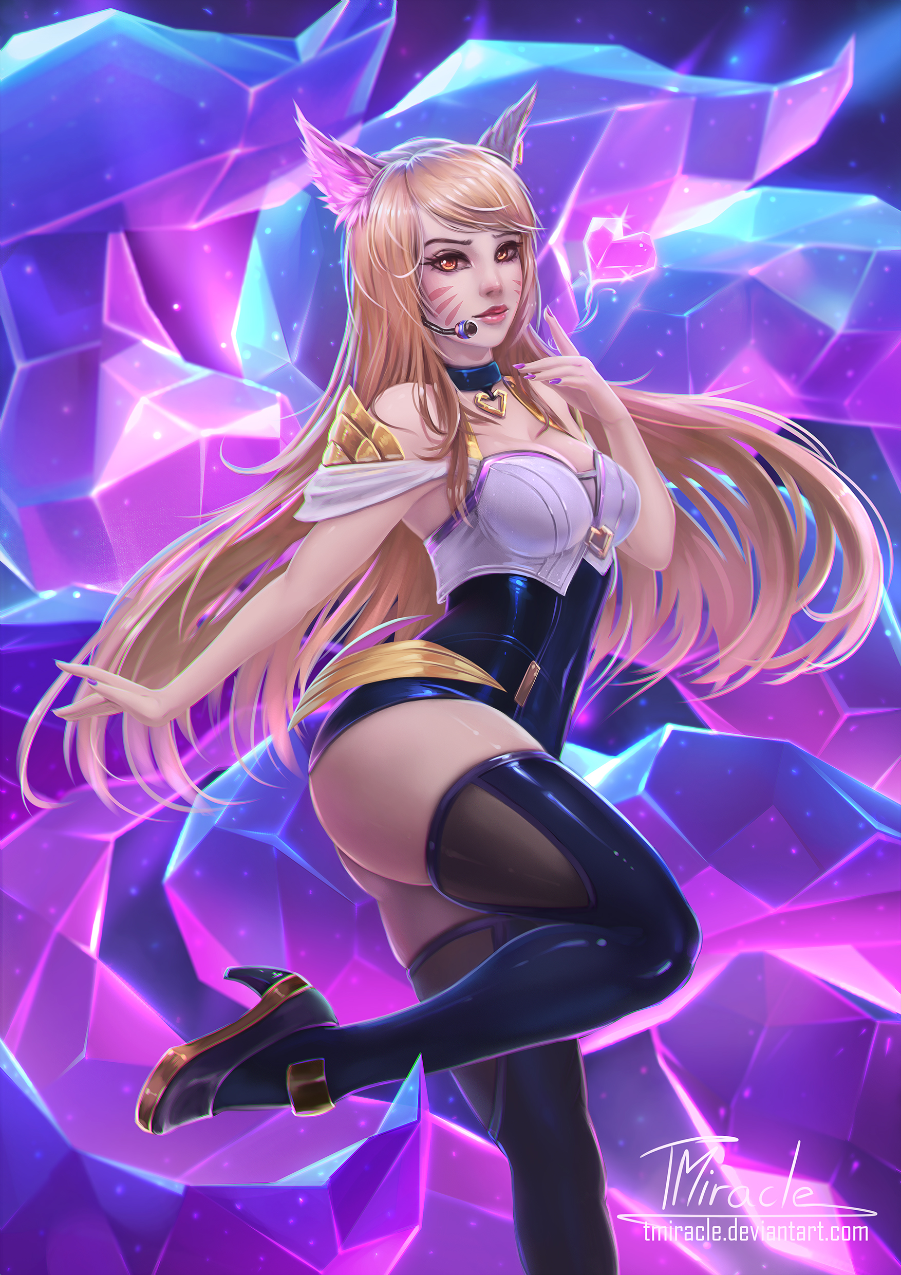 KDA Ahri (Commission) by TMiracle