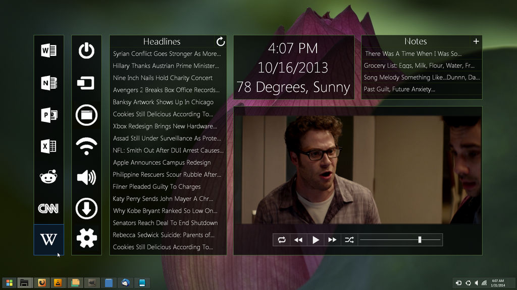 Interface Ideas - Start Screen Windows 9 by Pulagatha on DeviantArt