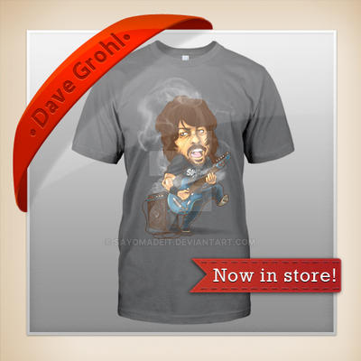 Dave Grohl - T-SHIRT Now in store!