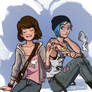 Max Caulfield and Chloe Price