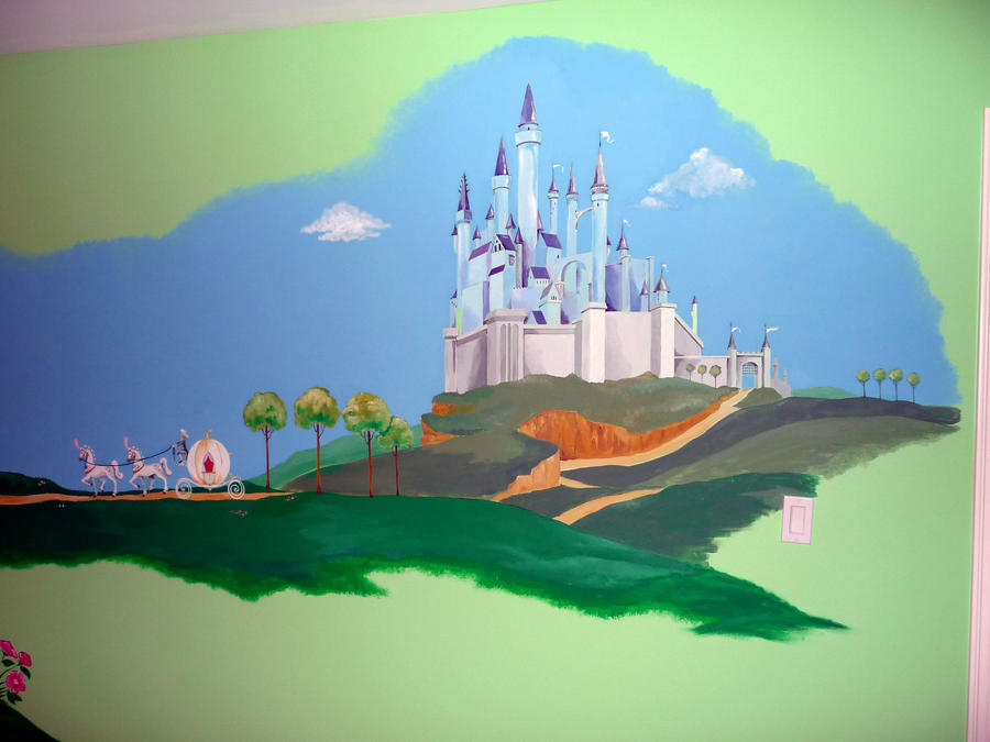 Castle mural