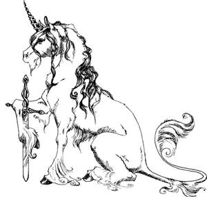 Inked unicorn