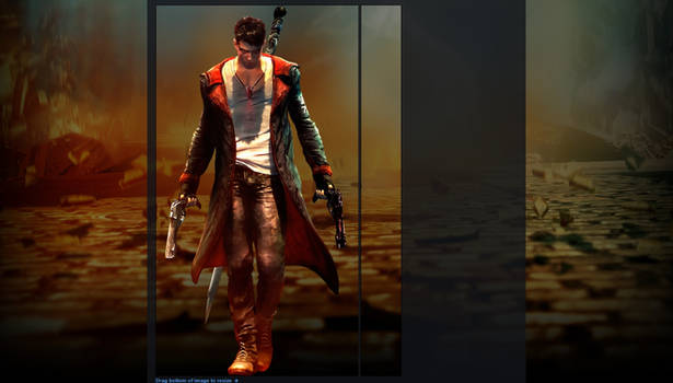 Steam Profile Design - Dante (DmC: Devil May Cry)