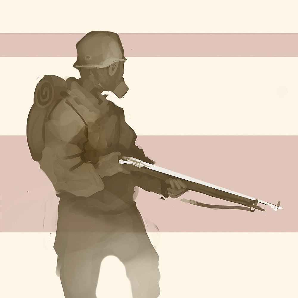 soldier sketch