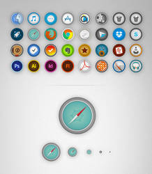 Mac Apps Icon Set