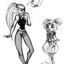 Undyne and Muffet -Undertale-