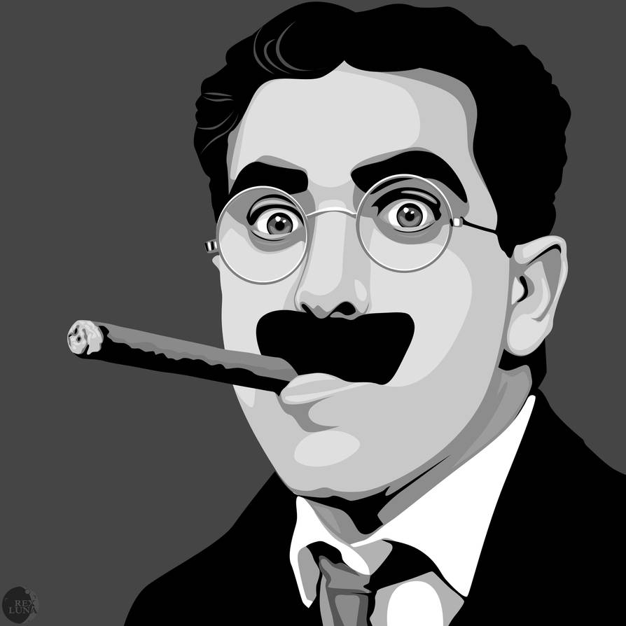 Rexpluna Deviantart Groucho Marx by RexPLuna on DeviantArt