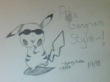 Pika Gangnam Style~!