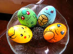 Pokemon Easter Eggs by lanini