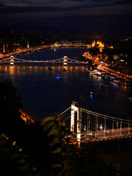 Danube at night