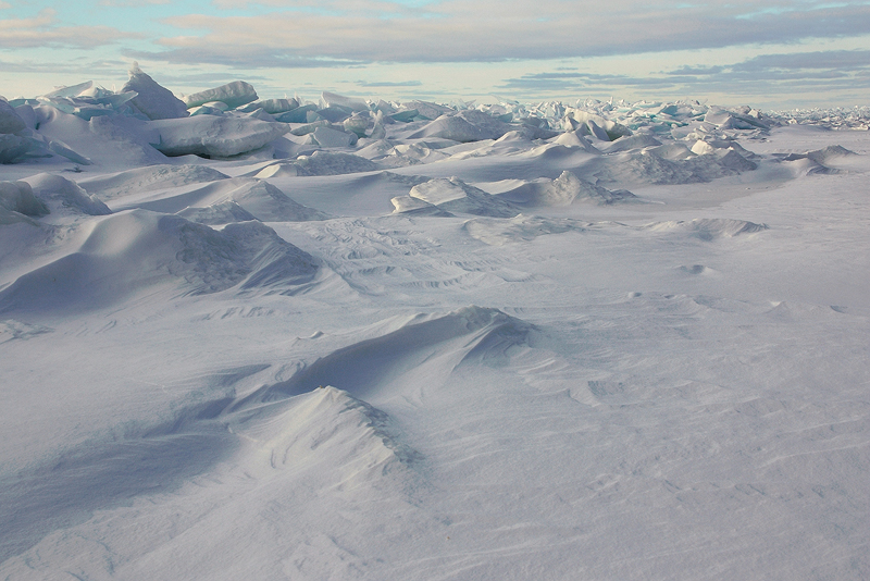 Snow Over Ice