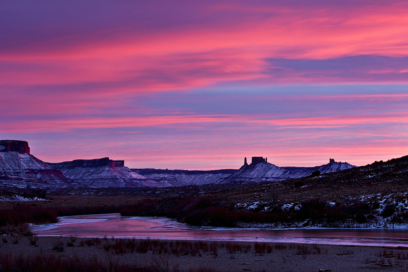 Last Light over the Colorado