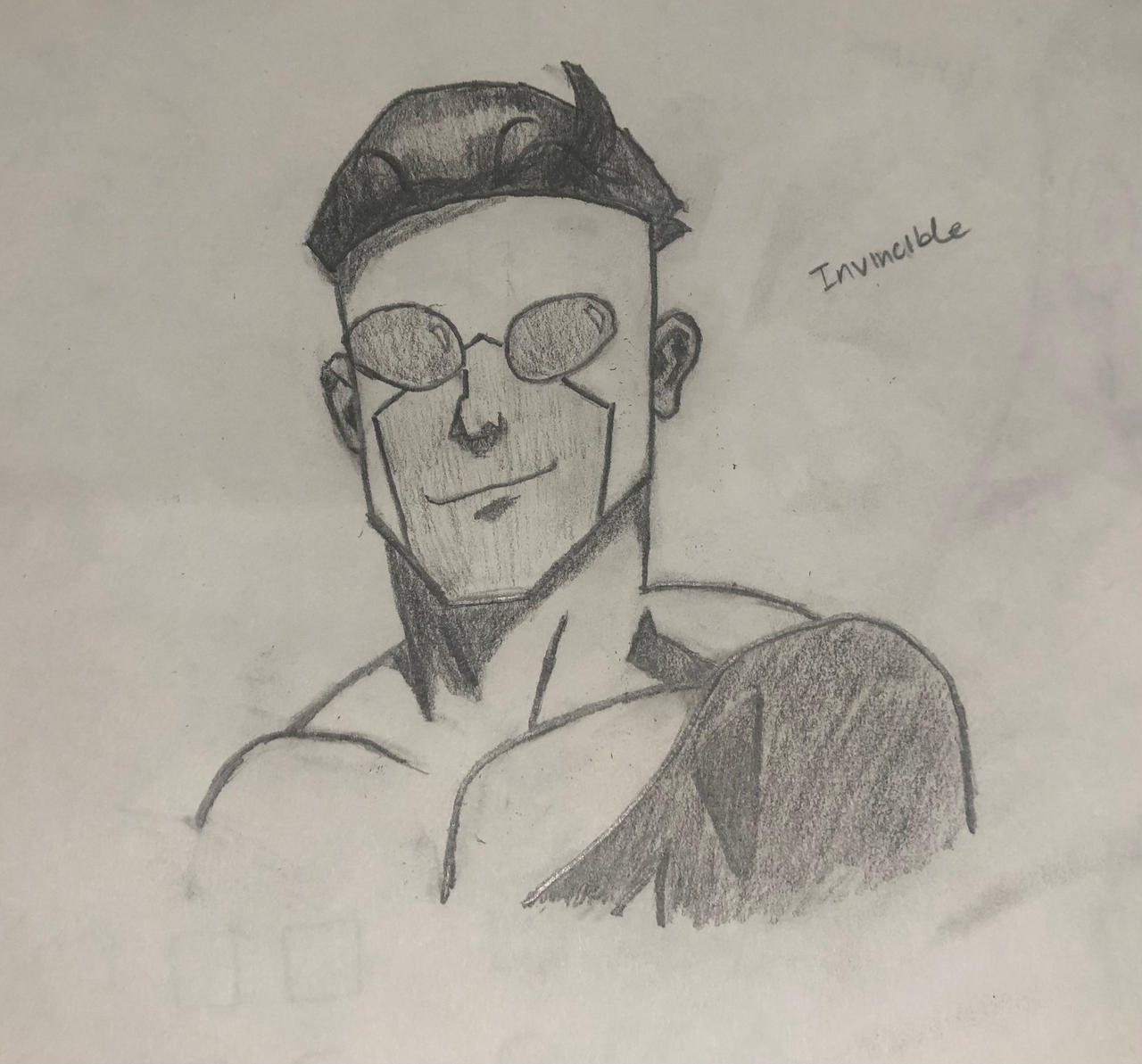Invincible Ink Drawing Invincible Sketch by ArtAdventurer999 on DeviantArt
