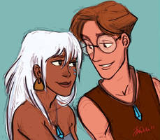 Atlantis- kida and milo