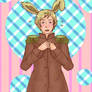 Latvia (with bunny ears) 