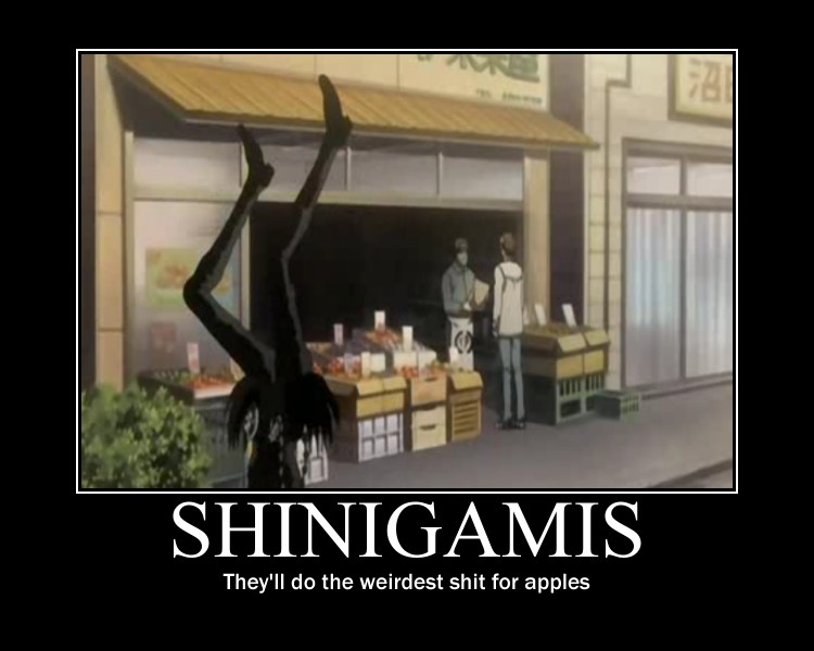 Shinigamis are weird