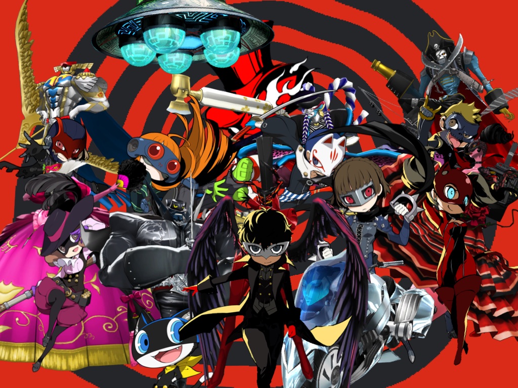 Persona 5 Royal Characters by join date (Spoilers) by VictorV111 on  DeviantArt