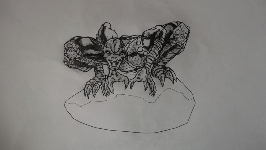 Caliban Drawing Simple Caliban by GuessStar on DeviantArt