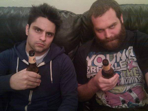 Havin a few beers with Epic Meal Time dude