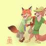 Nick Wilde meets Robin Hood