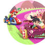 Mario x Vanellope- Disney x Smashbros 06