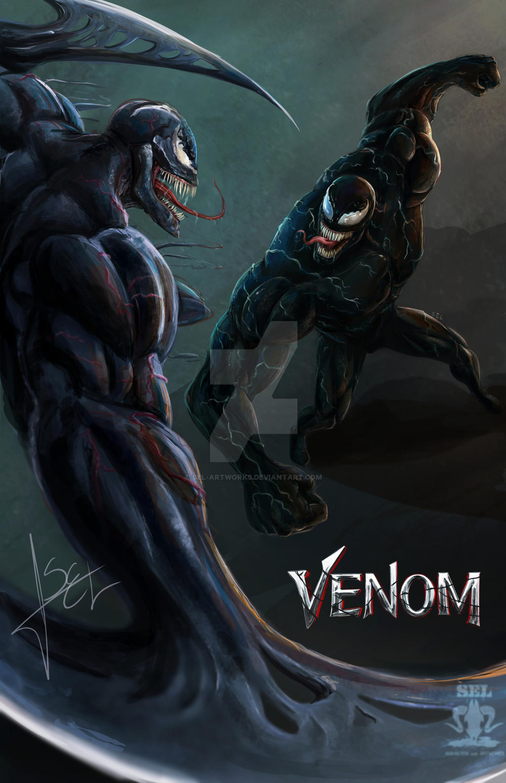 Venom Vs Riot update by SEL-artworks on DeviantArt
