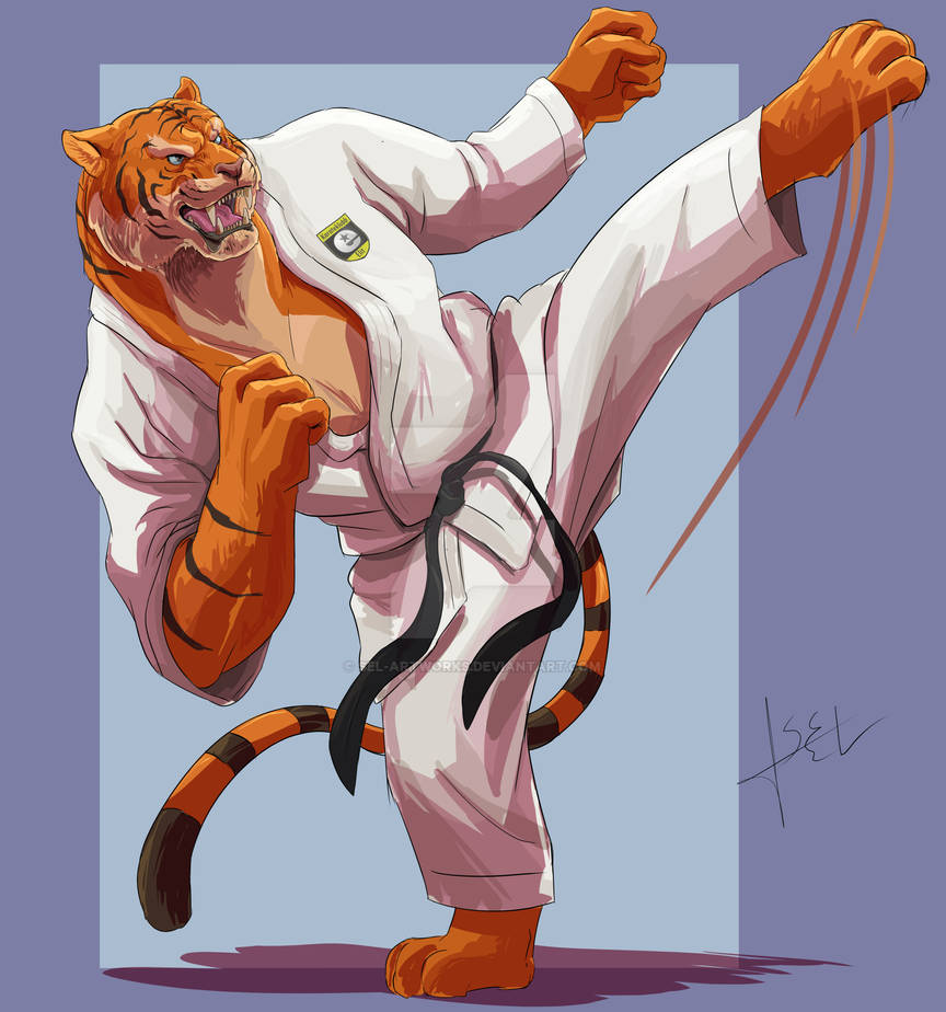 Tigerman Tigerman- mawashigeri by SEL-artworks on DeviantArt