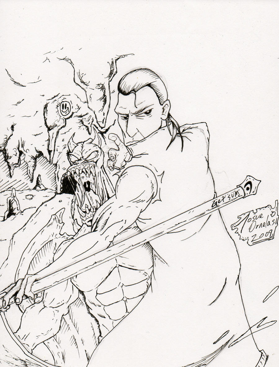 Hitji Deviantart The Demon Slayer by BIG-D-ARTiZ on DeviantArt
